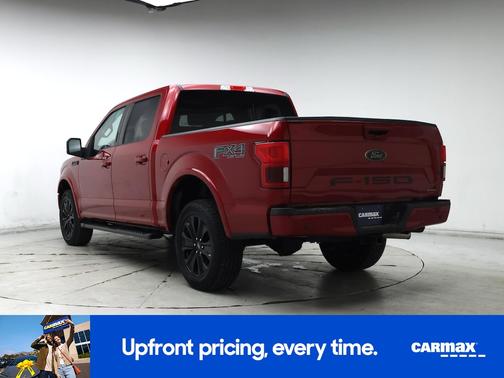Red 2020 Ford F-150 Lariat