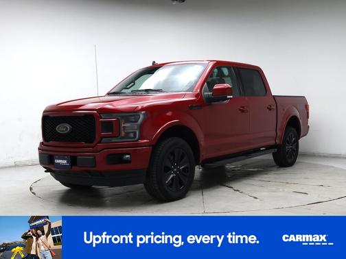 Red 2020 Ford F-150 Lariat