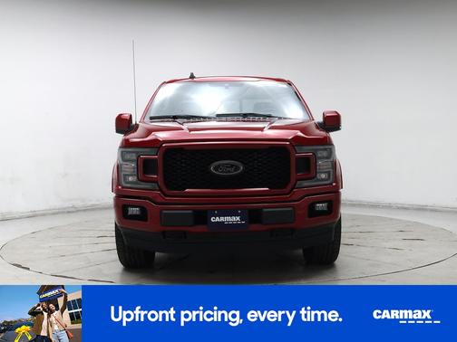 Red 2020 Ford F-150 Lariat
