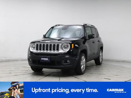 Black 2015 Jeep Renegade Limited