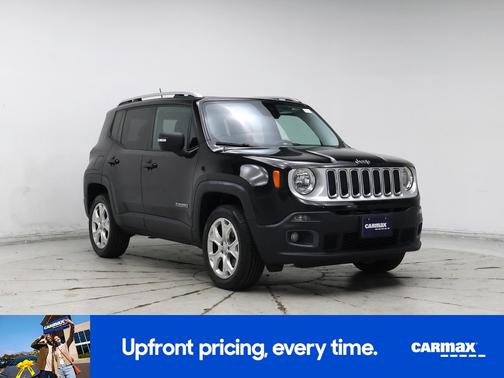 Black 2015 Jeep Renegade Limited