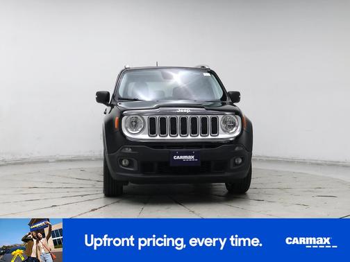 Black 2015 Jeep Renegade Limited