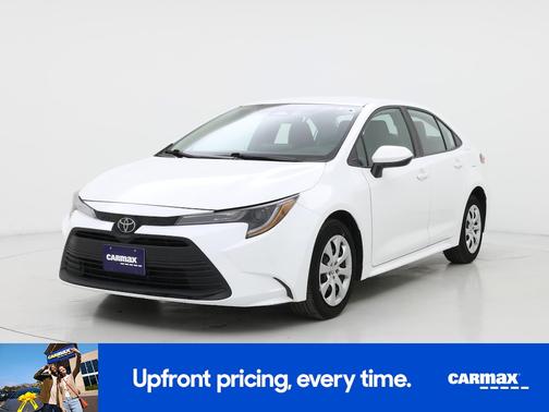 White 2025 Toyota Corolla LE