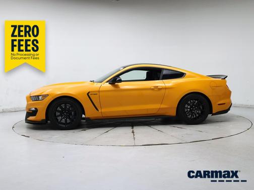 Orange 2018 Ford Mustang Shelby GT350