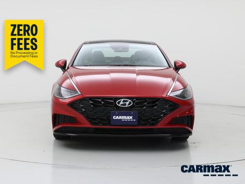 Red 2020 Hyundai SONATA SEL