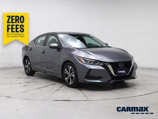 Gray 2022 Nissan Sentra SV