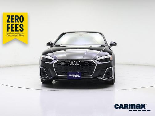 Black 2021 Audi A5 S-Line Premium Plus