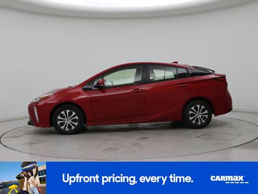 Red 2019 Toyota Prius LE
