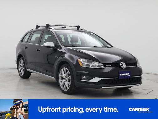 Black 2017 Volkswagen Golf Alltrack SEL