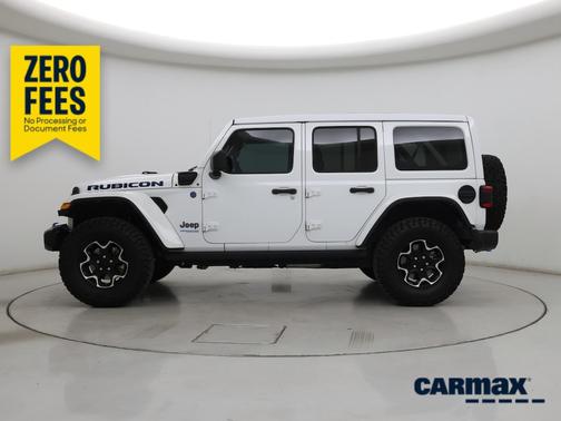 White 2022 Jeep Wrangler Unlimited 4xe Unlimited Rubicon