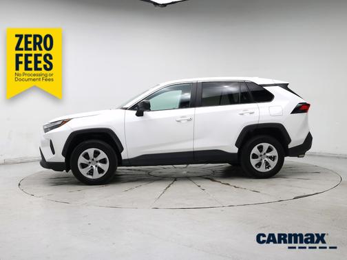 White 2024 Toyota RAV4 LE