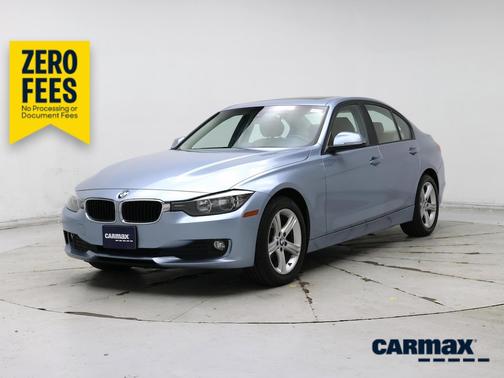 Blue 2014 BMW 320 I