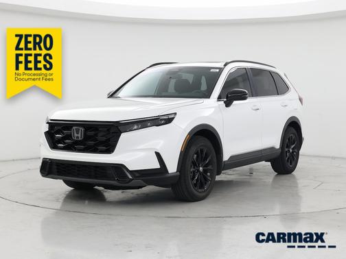 White 2024 Honda CR-V Hybrid Sport