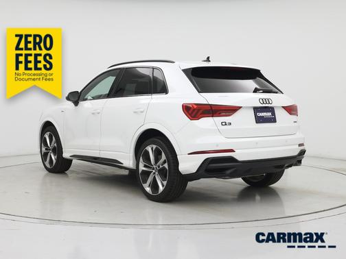 White 2022 Audi Q3 S-Line Premium Plus