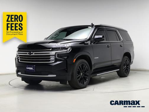 Black 2021 Chevrolet Tahoe High Country