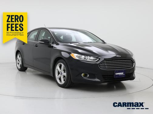 Black 2016 Ford Fusion SE