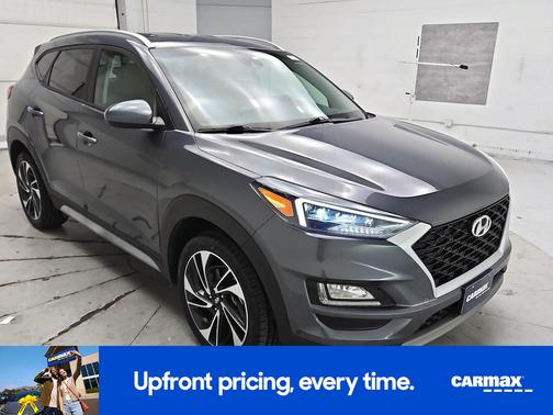Gray 2021 Hyundai TUCSON Sport
