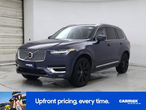 Blue 2024 Volvo XC90 B6 Ultimate Bright Theme