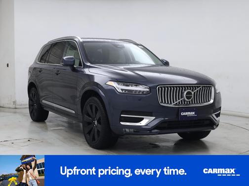 Blue 2024 Volvo XC90 B6 Ultimate Bright Theme