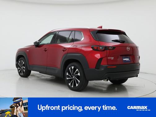Red 2025 Mazda CX-50 Hybrid Premium Plus