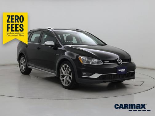 Black 2017 Volkswagen Golf Alltrack SEL