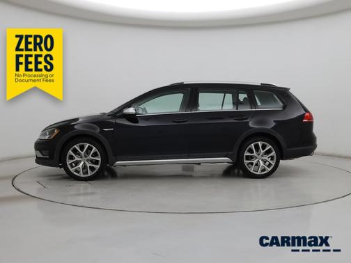 Black 2017 Volkswagen Golf Alltrack SEL