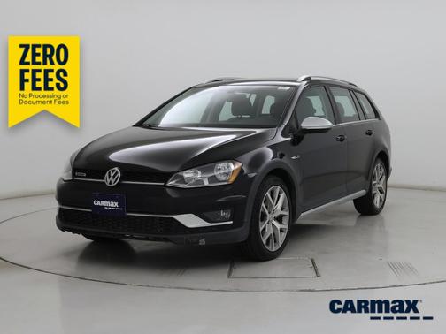 Black 2017 Volkswagen Golf Alltrack SEL