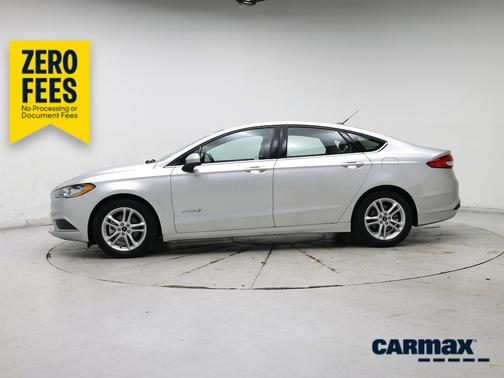 Silver 2018 Ford Fusion Hybrid SE