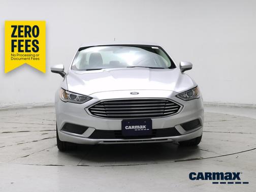 Silver 2018 Ford Fusion Hybrid SE