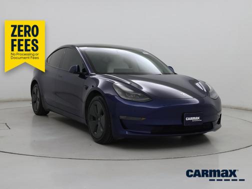 Blue 2022 Tesla Model 3 Long Range