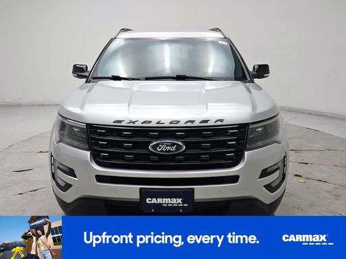 Silver 2017 Ford Explorer Sport