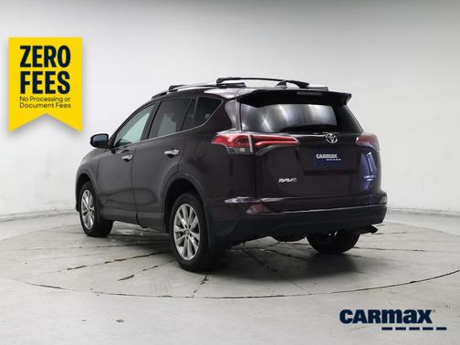 Purple 2018 Toyota RAV4 Limited