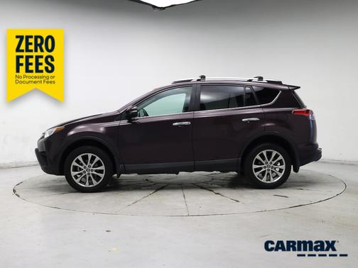 Purple 2018 Toyota RAV4 Limited