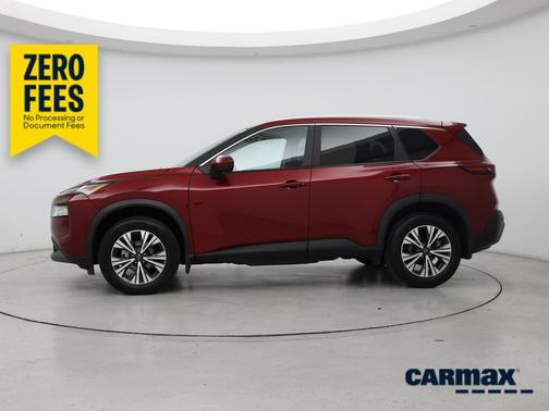 Red 2023 Nissan Rogue SV