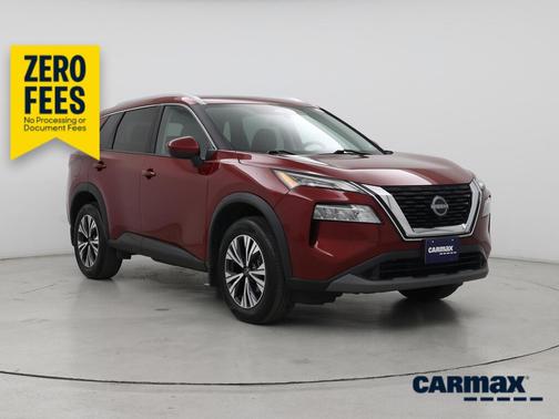 Red 2023 Nissan Rogue SV