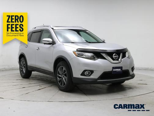 Silver 2016 Nissan Rogue SL