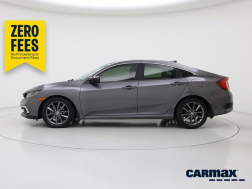 Gray 2019 Honda Civic EX