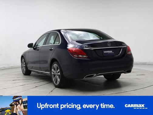 Blue 2018 Mercedes-Benz C-Class