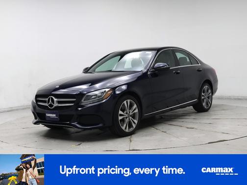 Blue 2018 Mercedes-Benz C-Class
