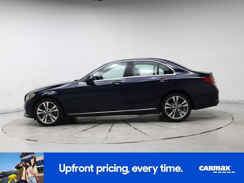 Blue 2018 Mercedes-Benz C-Class
