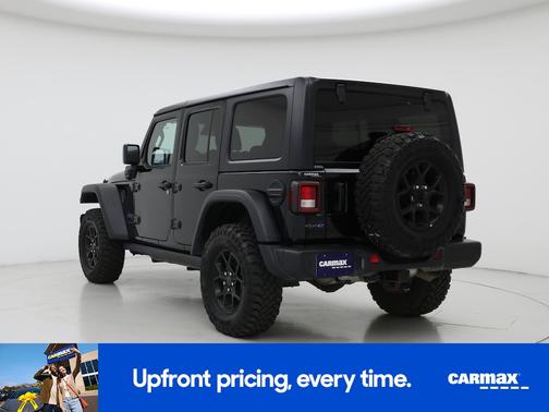 Black 2025 Jeep Wrangler 4xe Willy's