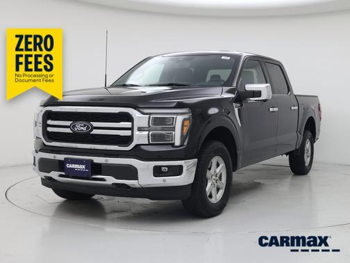 Black 2025 Ford F-150 Lariat