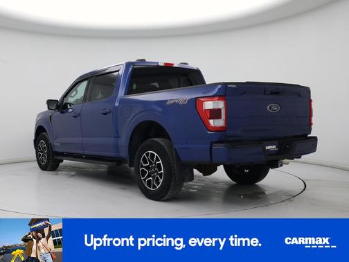 Blue 2022 Ford F-150 Lariat