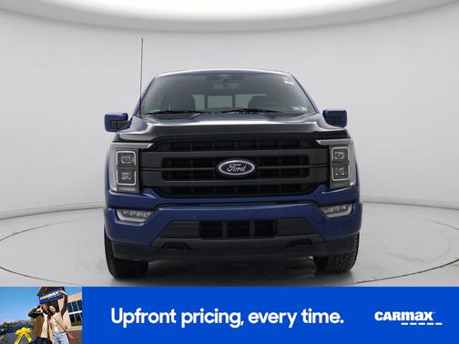 Blue 2022 Ford F-150 Lariat
