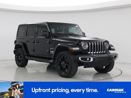 Black 2022 Jeep Wrangler Unlimited 4xe Unlimited Sahara