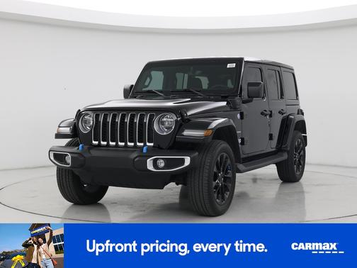 Black 2022 Jeep Wrangler Unlimited 4xe Unlimited Sahara