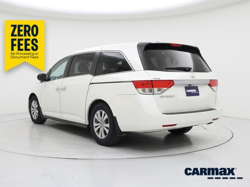 White 2015 Honda Odyssey EX-L
