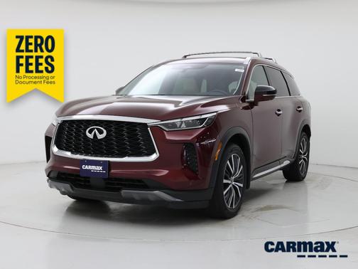 Red 2023 INFINITI QX60 Sensory