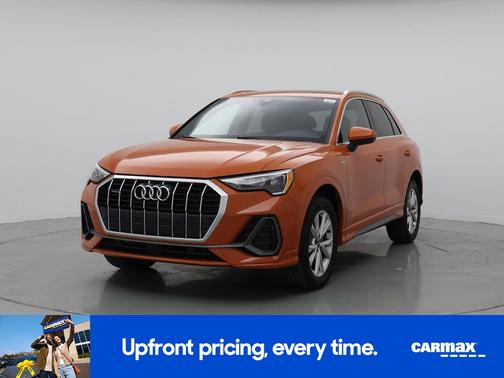 Orange 2022 Audi Q3 S-Line Premium