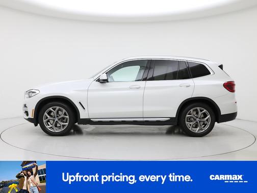 White 2021 BMW X3 XDrive30i